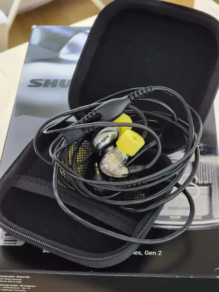 SHURE  SE846 Gen2(슈어 2세대 그라파이트메탈)